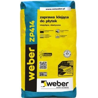 Elastyczny klej do płytek weber ZP414