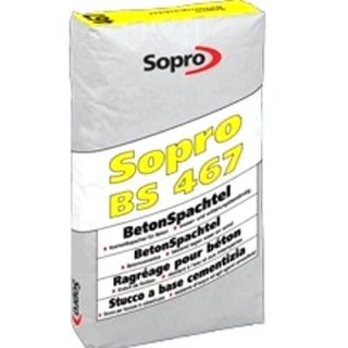 Szpachla do betonu Sopro BS 467