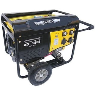 Agregat prądotwórczy mobilny generator AD-588S 5,5 kW Adler