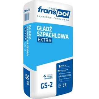 Gładź Szpachlowa Extra GS-2 FRANSPOL 20 kg