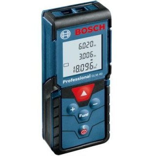 Dalmierz laserowy Bosch GLM 40 Professional wielofunkcyjny i kompaktowy Kod : 0 601 072 900