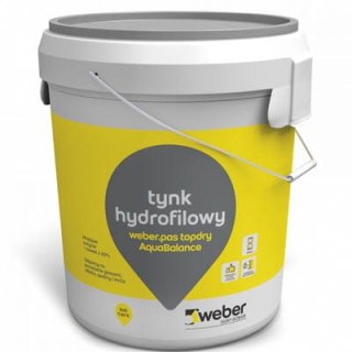 Tynk hydrofilowy weber.pas topdry z technologią AquaBalance