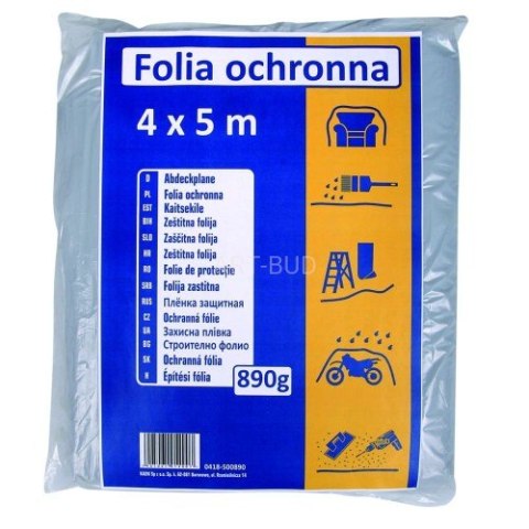 Folia ochronna 4 x 5 m 890 g KAEM