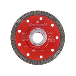 Tarcza diamentowa X-Type 125 x 1,2 mm Draumet Faster Tools 5944