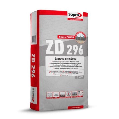 Zaprawa drenażowa Sopro Floor ZD 296 25kg Sopro